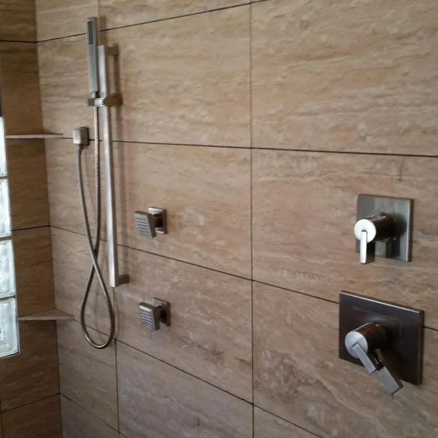Shower fixture installation for Water Heater Installation in Hamtramck